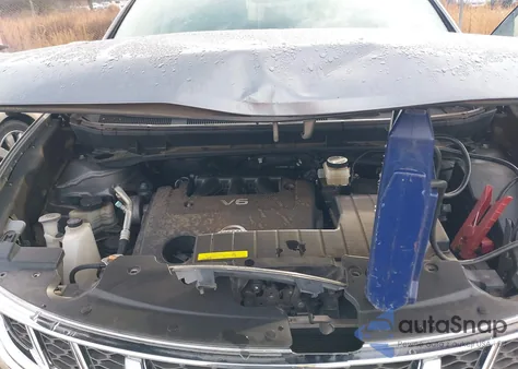 2014 Nissan Murano Sv из США, поврежденный, VIN JN8AZ1MU1EW402521